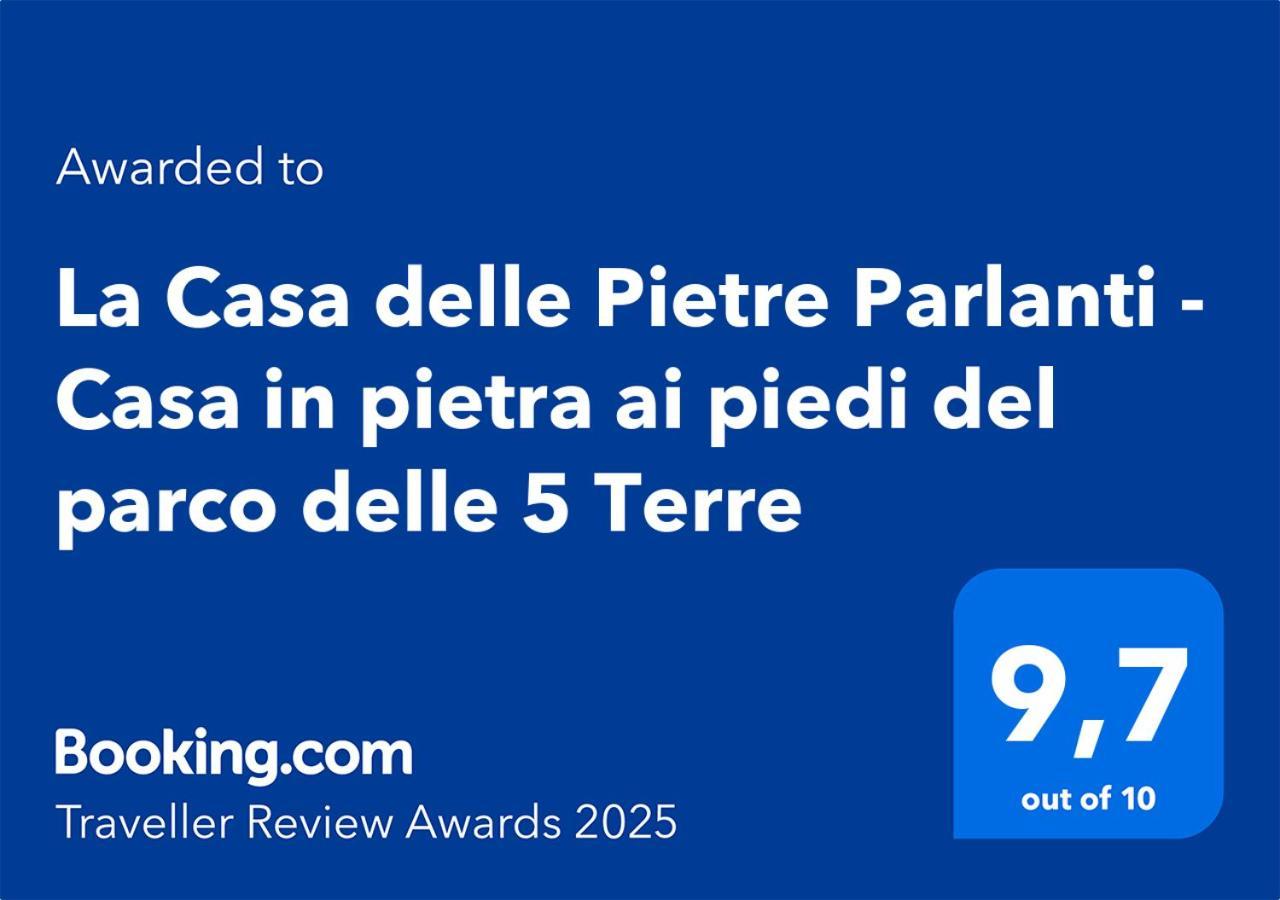 BiassaLa Casa Delle Pietre Parlanti - Casa In Pietra Ai Piedi Del Parco Delle 5 Terre住宿加早餐旅馆 外观 照片